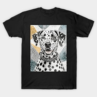 Dog Portrait - Dalmatian T-Shirt